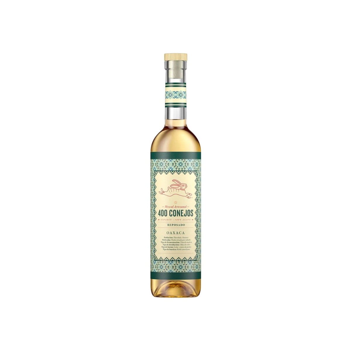 Mezcal 400 Conejos Reposado 700 ml