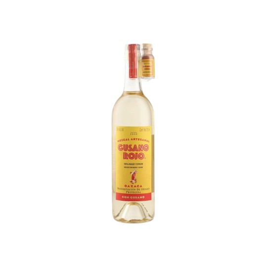 Mezcal Gusano Rojo Aboc Madera/Gusano 750ml