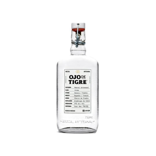 Mezcal Artesanal Ojo De Tigre Joven 750 ml