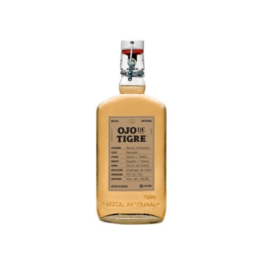 Mezcal Artesanal Ojo De Tigre Reposado 750 ml