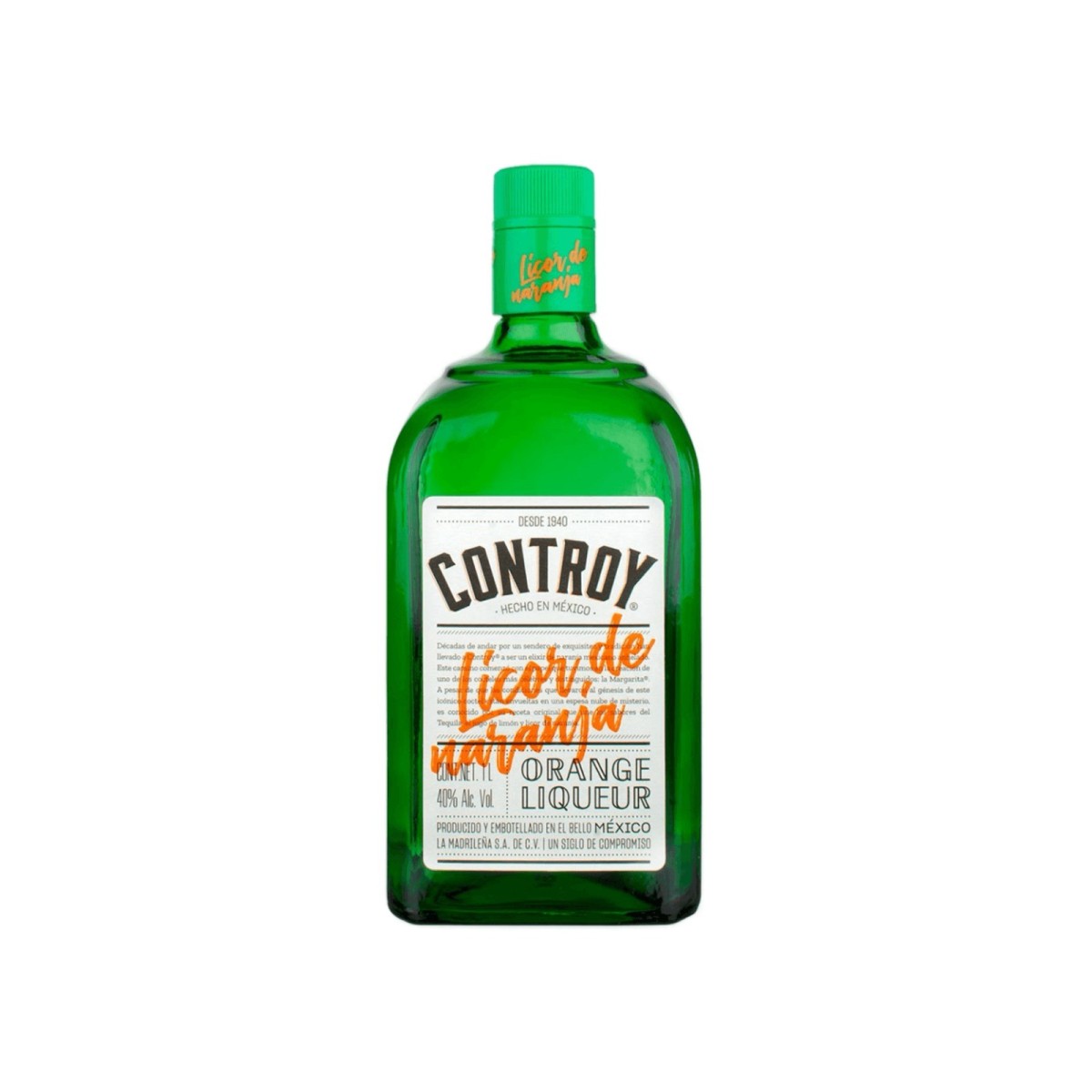 Licor De Naranja Controy 1 L