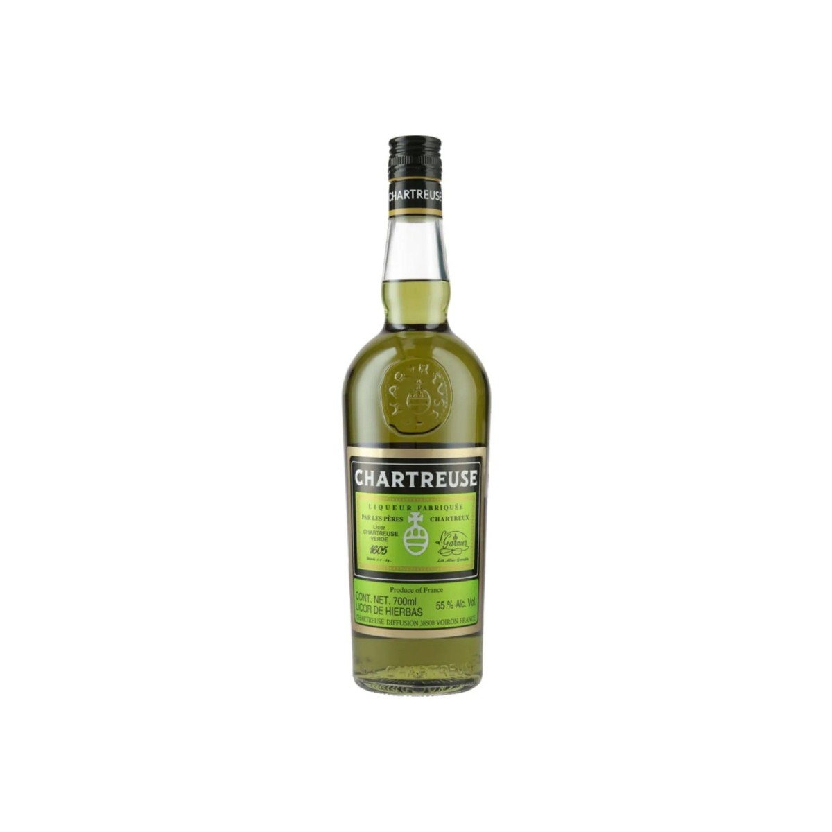 Licor Chartreuse De Hierbas Verde 700 ml