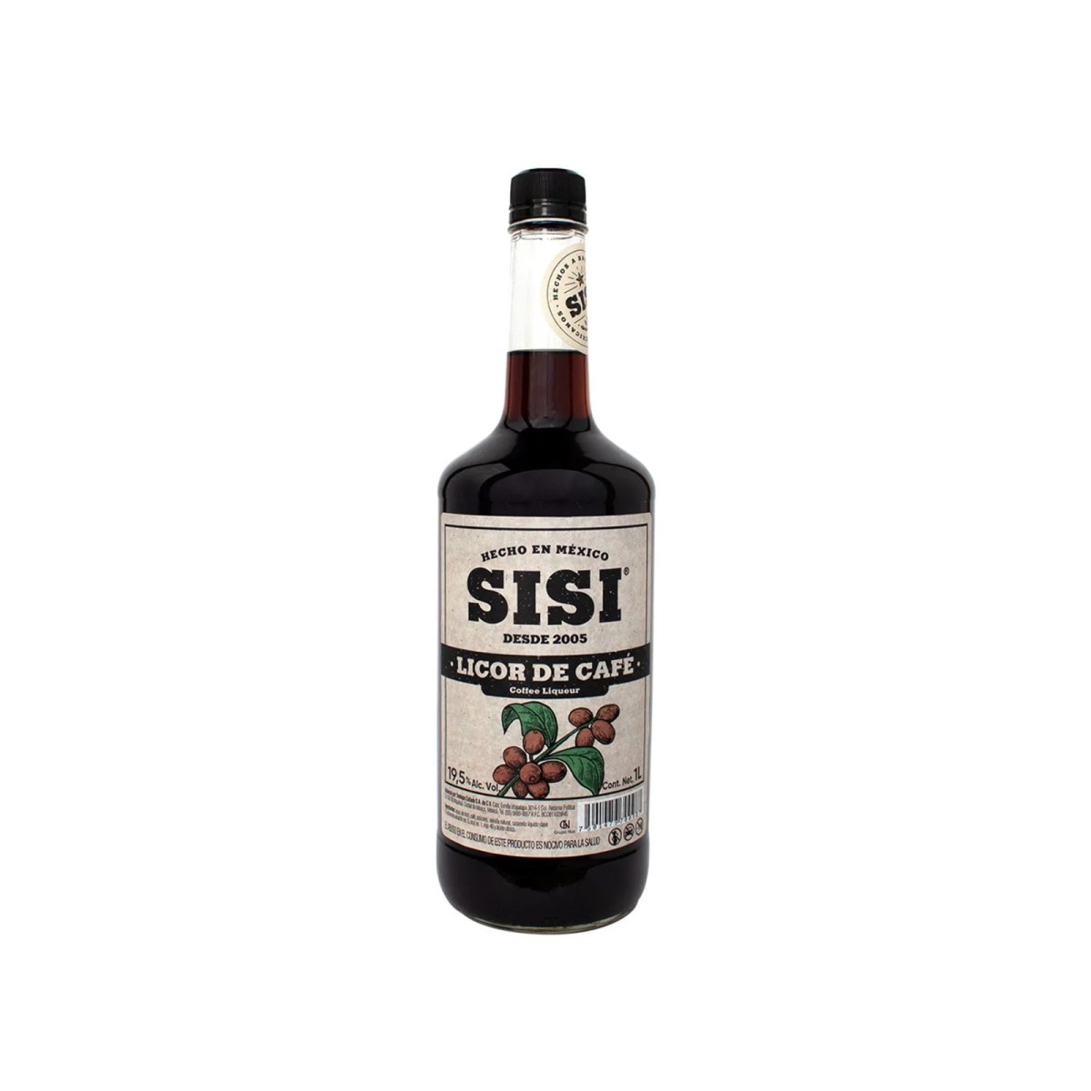 Licor Sisi De Café 1L