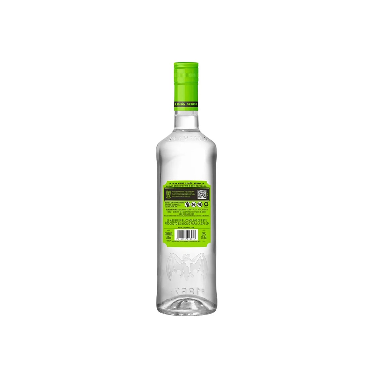 Ron Bacardi Limón Verde 750 ml