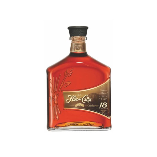 Ron Flor De Caña Centenario Gold 18 Años 750 ml