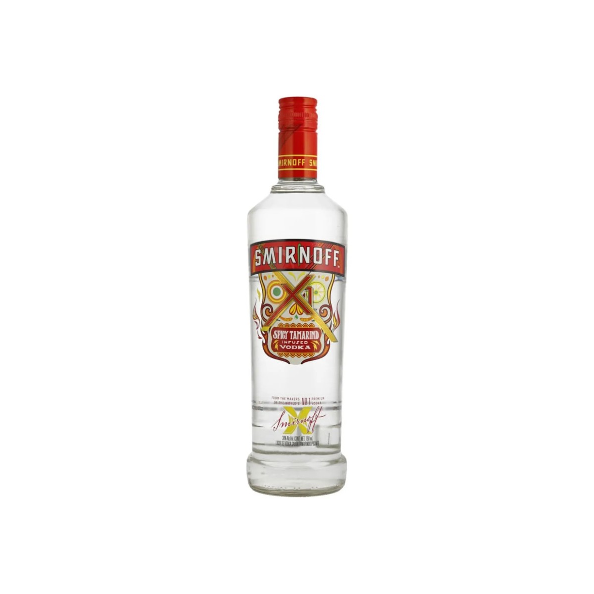 Vodka Smirnoff X-1 Spicy Tamarindo 750 ml