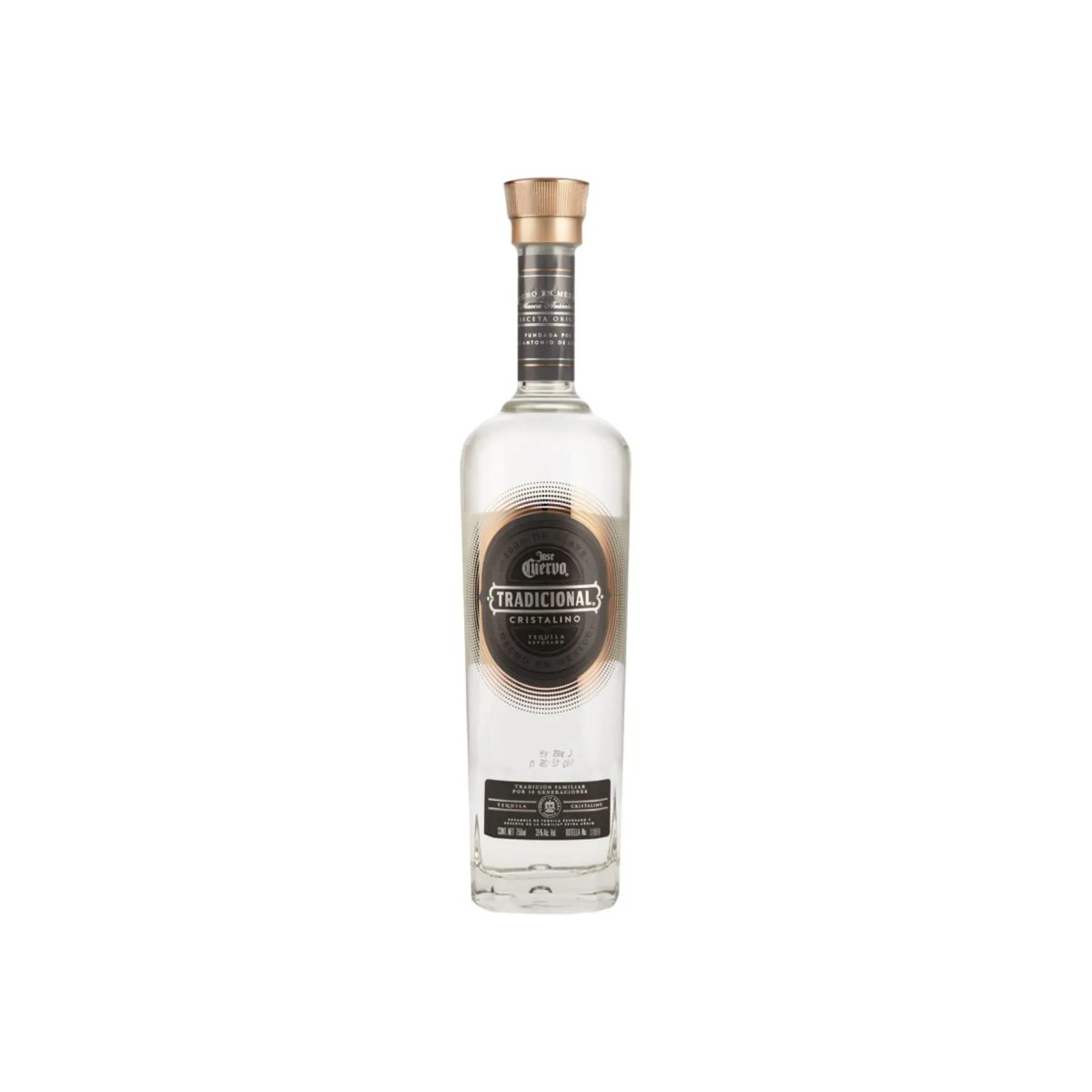 Tequila Cuervo Tradicional Reposado Cristalino 750 ml