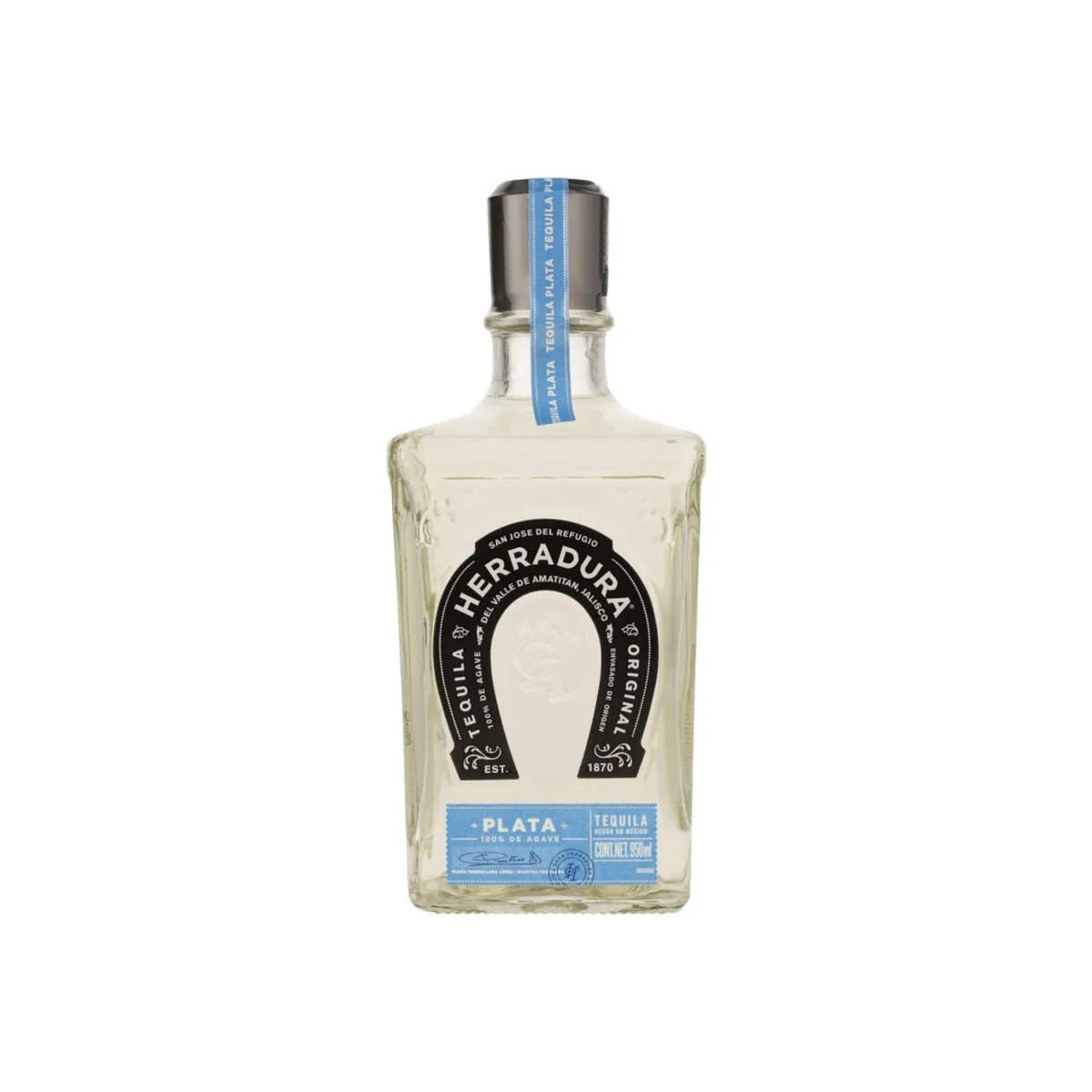 Tequila Herradura Plata 950 ml