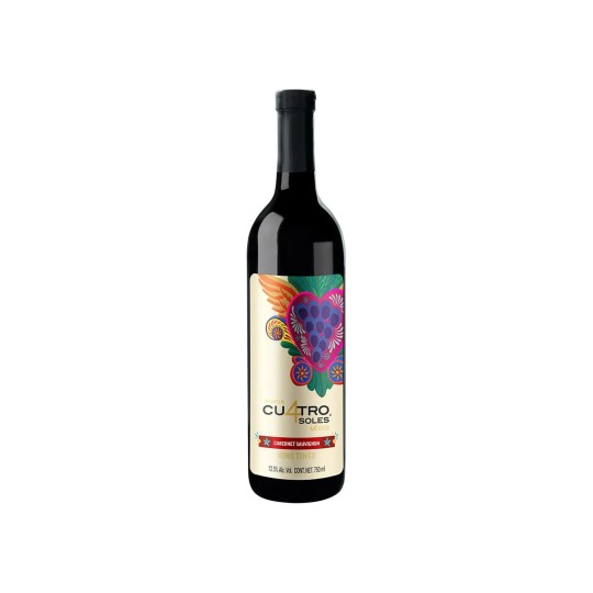 Vino Tinto Cu4tro Soles Cabernet 750 ml