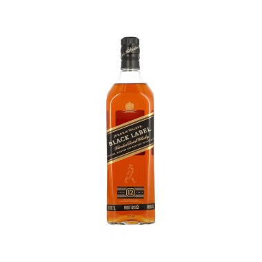 Whisky Johnnie Walker Black 12 Años 1 L