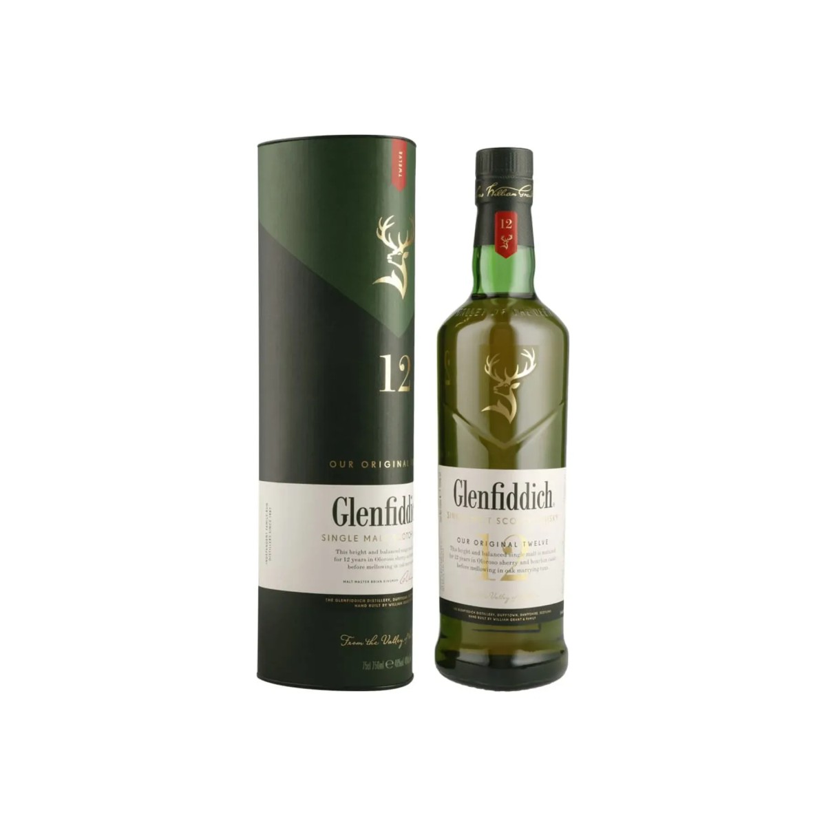 Whisky Glenfiddich 12 Años 750 ml