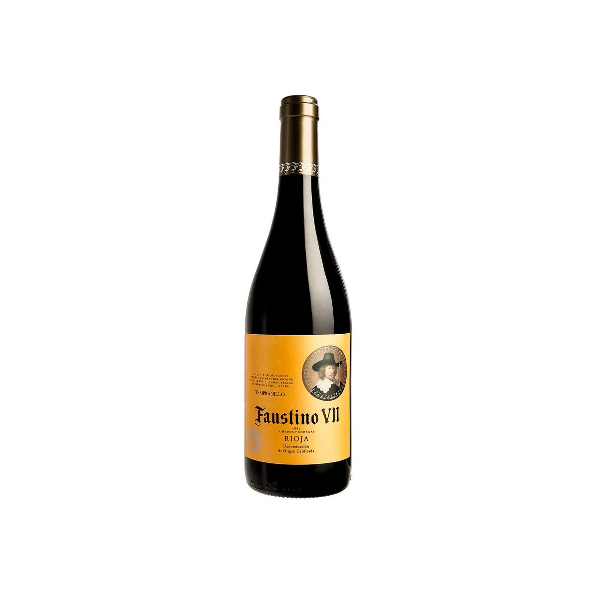 Vino Tinto Español Faustino VII Tempranillo 750ml