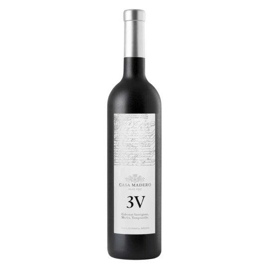 Vino Tinto Casa Madero 3V Cabernet Merlot Tempranillo 750 ml