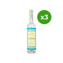 x3 Mezcal 400 Conejos Joven 750 ml